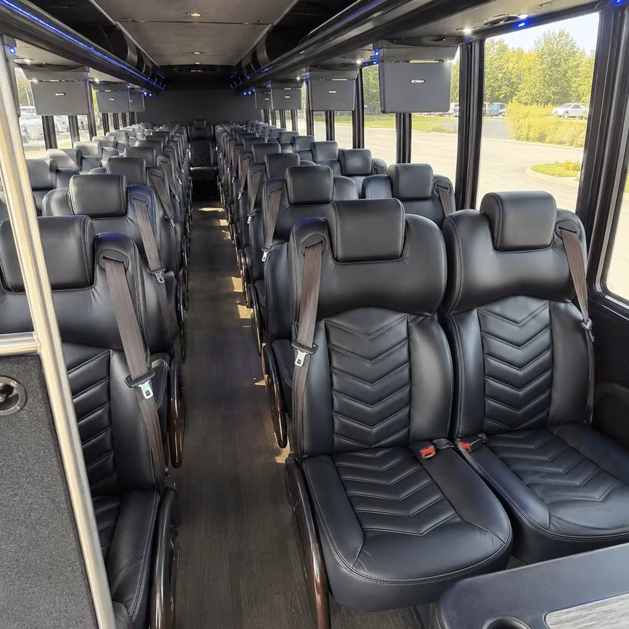 concert bus rentals in redding